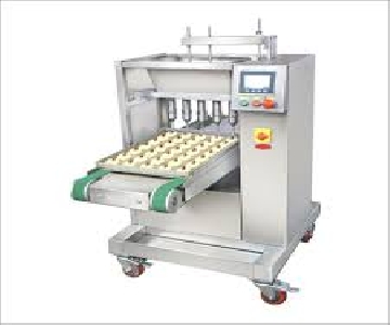 Cookies droping machine 5 nozzle