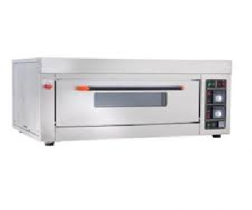 Fully automatic gas oven 1 deck 1 tray